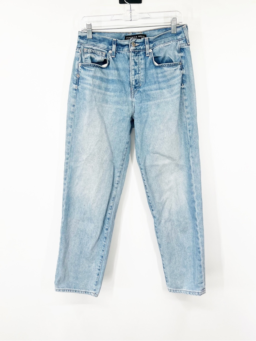 Veronica Beard Blake Classic Straight Jeans in Nova High Rise